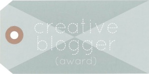 Creative Blogger Award 3-22-15