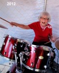 Drum playing granny 6-3-15