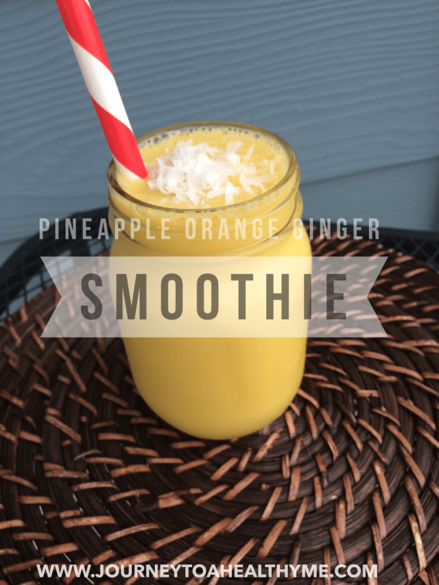 Pineapple Orange Ginger Smoothie
