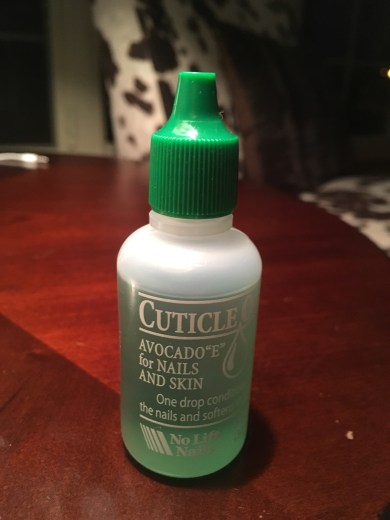 Cuticle Oil 7-10-16 after two months of daily use
