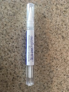 Dazzling White tooth pen 12-31-17