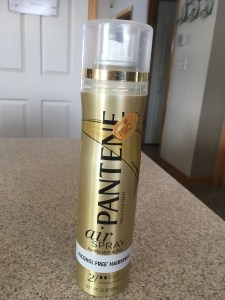 Pantene Air Spray alcohol free hair spray 12-31-17